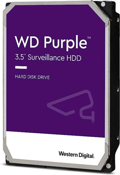 WD Purple WD82PURZ 8TB 7200 RPM 256MB Cache SATA 6.0Gb/s 3.5" Internal Hard Drive Bare Drive
