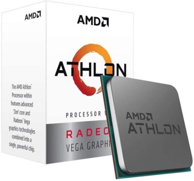 AMD Athlon 3000G 2 Cores 4 Threads CPU Processor YD3000C6M2OFH