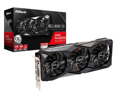 ASRock Radeon RX 6700 XT Challenger Pro Gaming Graphic Card, 12GB GDDR6 VRAM, AMD RDNA2 (RX6700XT CLP 12GO)