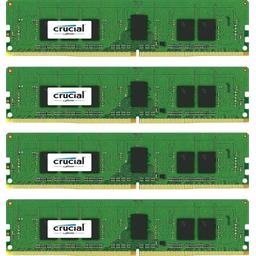 Crucial 16GB (4 x 4GB) DDR4-2133 (PC4 17000) Server Memory Model CT4K4G4RFS8213