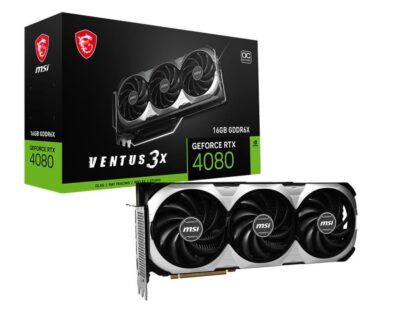 MSI GeForce RTX 4080 16GB VENTUS 3X OC Nvidia GPU