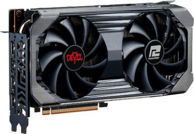 PowerColor Fighter Radeon RX 6650 XT 8GB GDDR6 PCI Express 4.0 ATX Video Card AXRX 6650XT 8GBD6-3DH