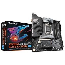 Gigabyte Z690M AORUS ELITE AX DDR4 Intel Z690 Chipset LGA1700 Socket Motherboard