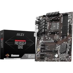 MSI PRO B550-P GEN3 AMD B550 Chipset AM4 Socket Motherboard