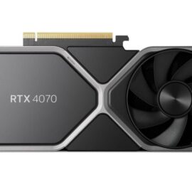 NVIDIA GeForce RTX 4070 Founders Edition Nvidia Geforce GPU