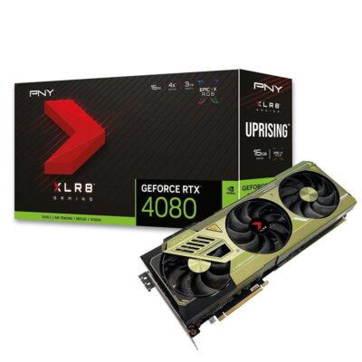 PNY XLR8 RTX 4080 UPRISING EPIC-X Triple Fan VCG408016TFXMPB NVIDIA GPU