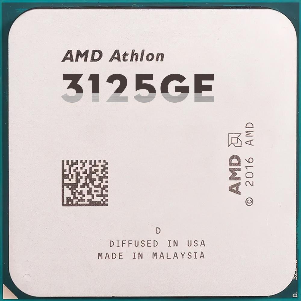 AMD Athlon Silver PRO 3125GE 2 Cores 4 Threads CPU Processor