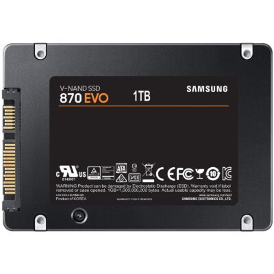 SamSung 870EVO 1TB 2.5" 7mm SATA 3.0 6Gbs MZ-77E1T0BW