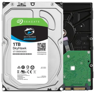 Seagate SkyHawk ST1000VX005 1TB 64MB Cache SATA 6.0Gb/s 3.5" Internal Hard Drive