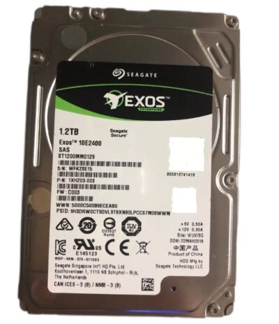 Seagate Exos 10E2400 1.2TB SAS 2.5" 256MB ST1200MM0129 HDD Hard Disk Drive