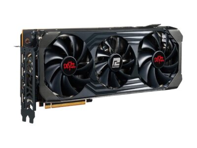 PowerColor Red Devil AMD Radeon RX 6700 XT Gaming Graphics Card with 12GB GDDR6 Memory, Powered by AMD RDNA 2, HDMI 2.1 (AXRX 6700XT 12GBD6-3DHE/OC)