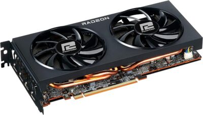 PowerColor Radeon RX 6700 XT Fighter 12GB GDDR6 AXRX 6700XT 12GBD6-3DH Video Graphic Card GPU