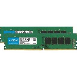 Crucial 32GB (2 x 16GB) DDR4 2666 (PC4 21300) Server Memory Model CT2K16G4DFD8266