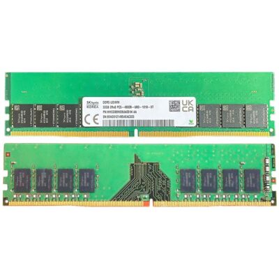 SK hynix HMCG88MEBUA081N 32GB DDR5 4800MTs Non ECC Memory RAM DIMM