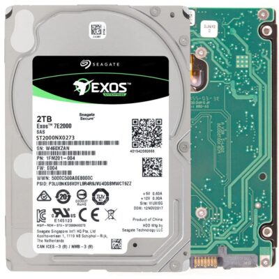 Seagate Exos 7E2000 2TB SAS 2.5" 128MB ST2000NX0273 HDD Hard Disk Drive