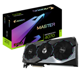 GIGABYTE AORUS RTX 4070 MASTER Nvidia Geforce GPU