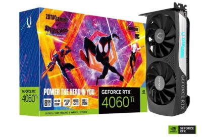 ZOTAC RTX 4060 Ti Twin Edge OC SPIDER-MAN  ZT-D40610H-10SMP Nvidia Geforce GPU Graphics Card