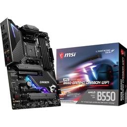 MSI MPG B550 GAMING CARBON WIFI AMD B550 Chipset AM4 Socket Motherboard