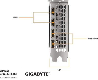 GIGABYTE Radeon RX 6700 XT EAGLE
12G