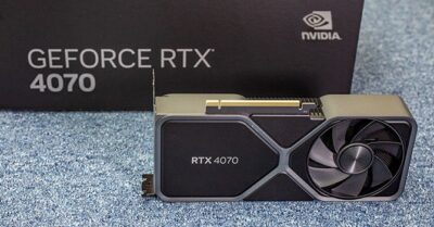 NVIDIA GeForce RTX 4070 Founders Edition Nvidia Geforce GPU