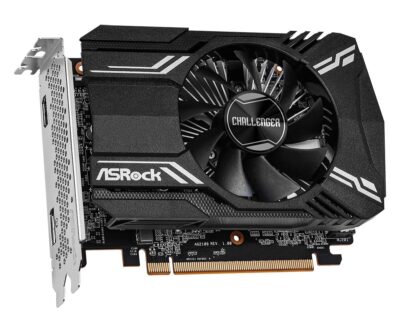 ASRock Challenger Radeon RX 6400 4GB GDDR6 PCI Express 4.0 ITX Video Card RX6400 CLI 4G