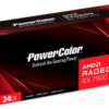 PowerColor Hellhound Radeon RX 7900 XTX 24GB GDDR6 PCI Express 4.0 ATX Video Card RX7900XTX 24G-L/OC