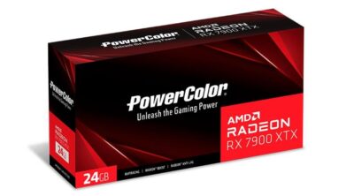 PowerColor Hellhound Radeon RX 7900 XTX 24GB GDDR6 PCI Express 4.0 ATX Video Card RX7900XTX 24G-L/OC