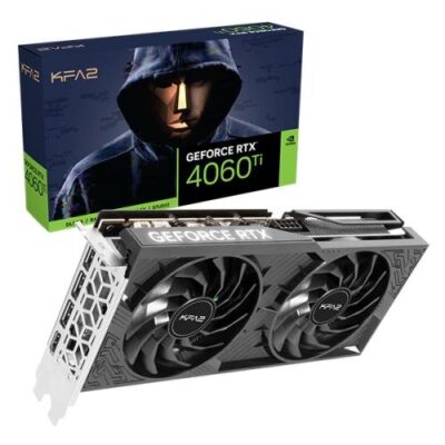 KFA2 RTX 4060 Ti 1-Click OC 46ISL8MD8COK Nvidia Geforce GPU Graphics Card