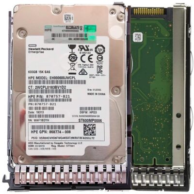 HPE 600GB SAS 2.5" 870757-B21 HDD Hard Disk Drive