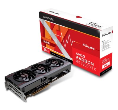 SAPPHIRE PULSE Radeon RX 7900 XTX 24GB GDDR6 PCI Express 4.0 x16 ATX Video Card 11322-02-20G