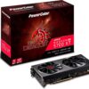 PowerColor RED DRAGON Radeon RX 5700 8GB GDDR6 PCI Express 4.0 CrossFireX Support ATX Video Card AXRX 5700 8GBD6-3DHR/OC