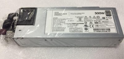 HPE 865408-B21 HP 500-Watts Flex Slot Platinum Hot Pluggable Low Halogen Power Supply Kit