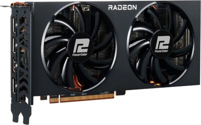 PowerColor Radeon RX 6700 XT Fighter 12GB GDDR6 AXRX 6700XT 12GBD6-3DH Video Graphic Card GPU