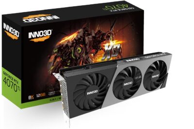 Inno3D RTX 4070 Ti X3 N407T3-126X-186148N NVIDIA GPU