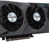 GIGABYTE Radeon RX 6600 EAGLE 8G Graphics Card, WINDFORCE 3X Cooling System, 8GB 128-bit GDDR6, GV-R66EAGLE-8GD Video Card