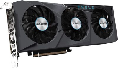 GIGABYTE Radeon RX 6600 EAGLE 8G Graphics Card, WINDFORCE 3X Cooling System, 8GB 128-bit GDDR6, GV-R66EAGLE-8GD Video Card