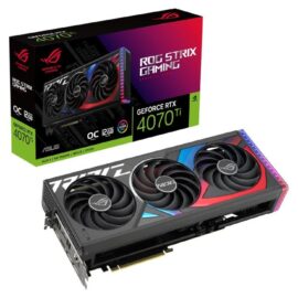 ROG Strix GeForce RTX 4070Ti 12GB GDDR6X OC Edition
 rog strix rtx4070ti o12g gaming model NVIDIA GPU