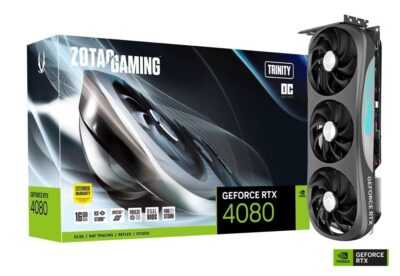 ZOTAC GAMING GeForce RTX 4080 16GB Trinity OC  ZT-D40810J-10P Nvidia GPU Graphic Card