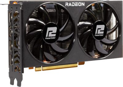 PowerColor Fighter Radeon RX 6600 XT 8GB GDDR6 PCI Express 4.0 ATX Video Card 6600XT 8GBD6-3DH