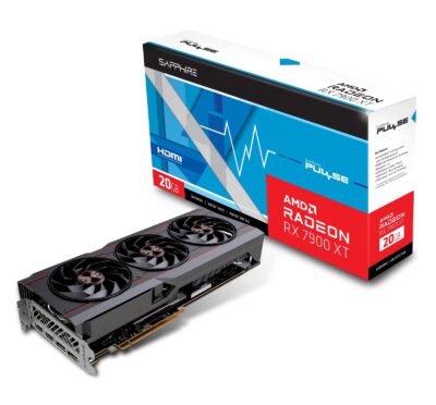 SAPPHIRE PULSE Radeon RX 7900 XT 20GB GDDR6 PCI Express 4.0 x16 ATX Video Card 11323-02-20G