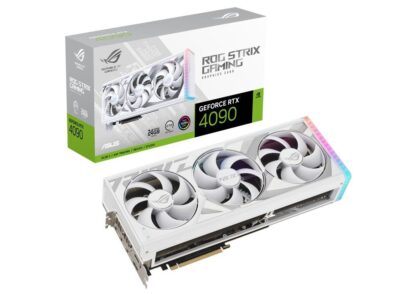 ASUS ROG STRIX RTX 4090 GAMING WHITE rog strix rtx4090 24g white model NVIDIA GPU