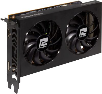 PowerColor Fighter Radeon RX 6500 XT 4GB GDDR6 PCI Express 4.0 ATX Video Card AXRX 6500XT 4GBD6-DH/OC