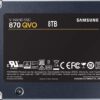 SAMSUNG 870 QVO Series 2.5" 8TB SATA III Samsung 4-bit MLC V-NAND Internal Solid State Drive (SSD) MZ-77Q8T0BW