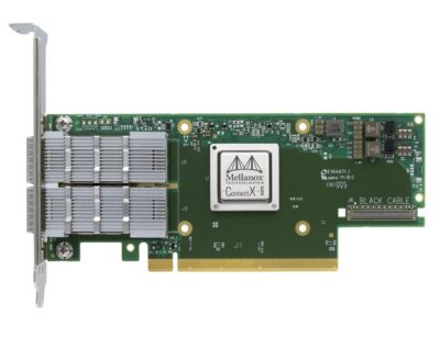 Mellanox MCX653106A-HDAT-SP ConnectX-6 VPI Adapter Card HDR IB 200GbE Dual-Port QSFP56 PCIe4.0 x16