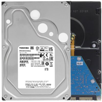 TOSHIBA 8TB 3.5" 256MB MN08ADA800 HDD Hard Disk Drive