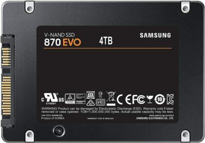 SamSung 870EVO 4TB 2.5" 7mm SATA 3.0 6Gbs MZ-77E4T0B EU