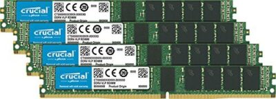 Crucial 64GB (4 x 16GB) DDR4 2666 (PC4 21300) Server Memory Model CT4K16G4VFS4266