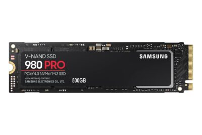 SAMSUNG 980 PRO M.2 2280 500GB PCI-Express Gen 4.0 x4, NVMe 1.3c V-NAND 3-bit MLC Internal Solid State Drive (SSD) MZ-V8P500BW