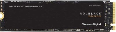Western Digital SN850 1TB M.2 2280 NVMe PCIe 4.0 x4 WDS100T1X0E