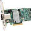 LSI00438 9380-8e MegaRAID 2GB PCI-Express 3.0 x8 8port 12GbS Low Profile SAS RAID Controller Card